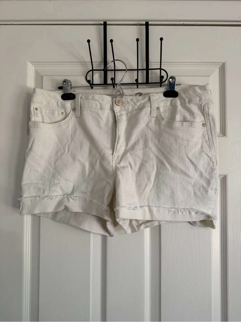 White Women's Denim Shorts